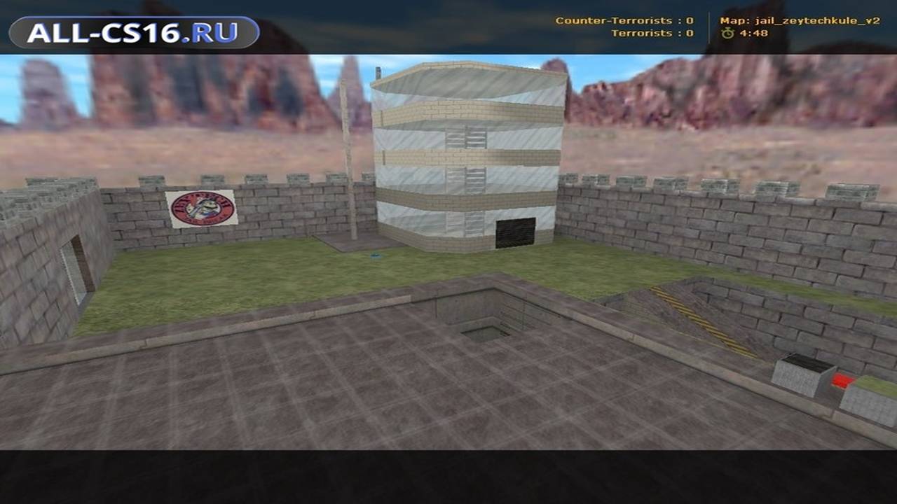 Карта «jail_zeytechkule_v2» для CS 1.6 для CS 1.6