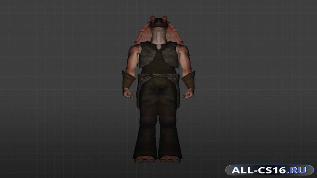 Модель игрока для CS 1.6 - Джа-Джа Бинкс
