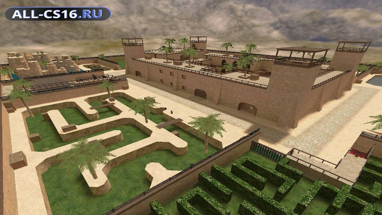 Карта «jb_oasis» для CS 1.6 для CS 1.6