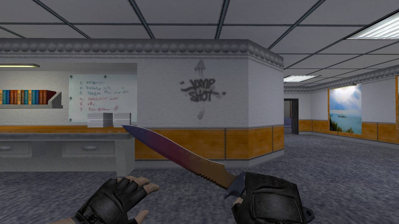 Граффити для CS 1.6 - Выстрел в прыжке