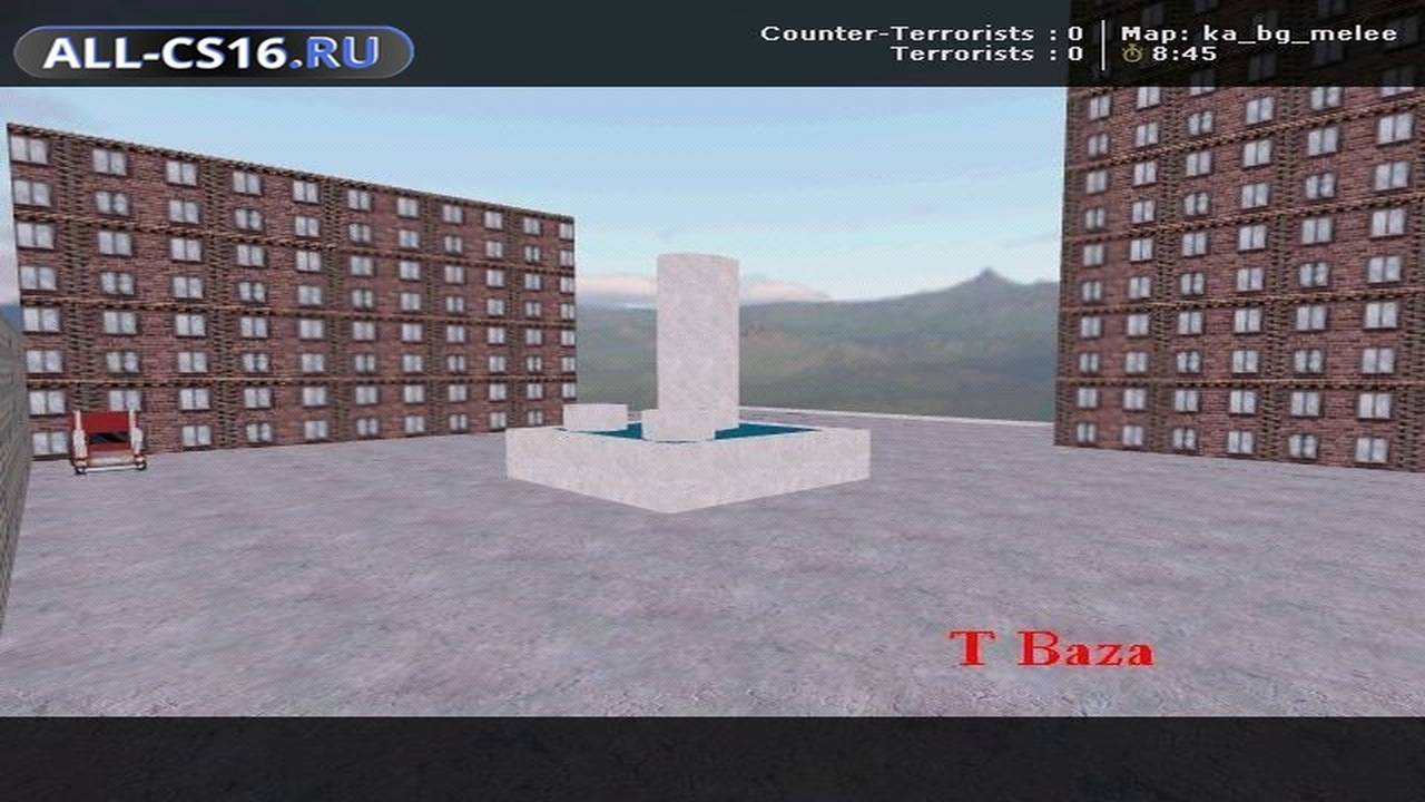 Карта «ka_bg_melee» для CS 1.6 для CS 1.6