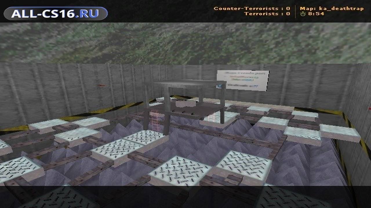 Карта «ka_deathtrap» для CS 1.6 для CS 1.6