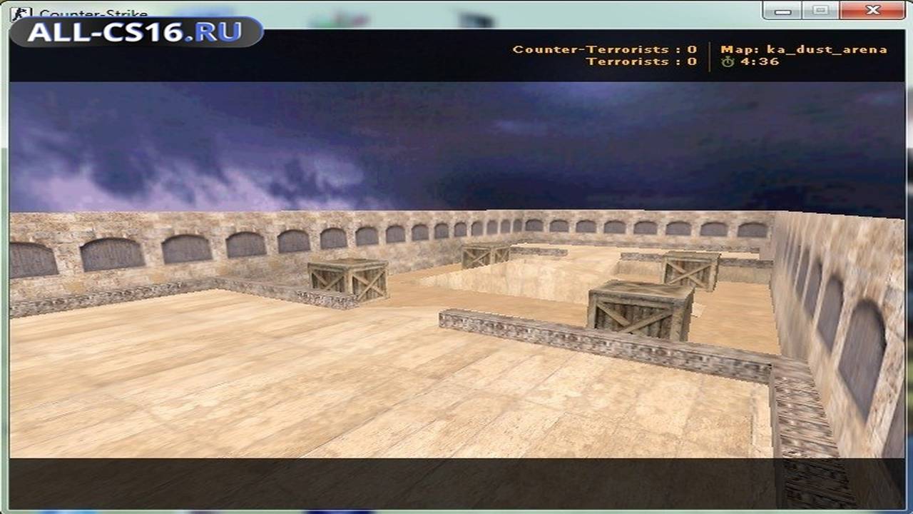 Карта «ka_dust_arena» для CS 1.6 для CS 1.6