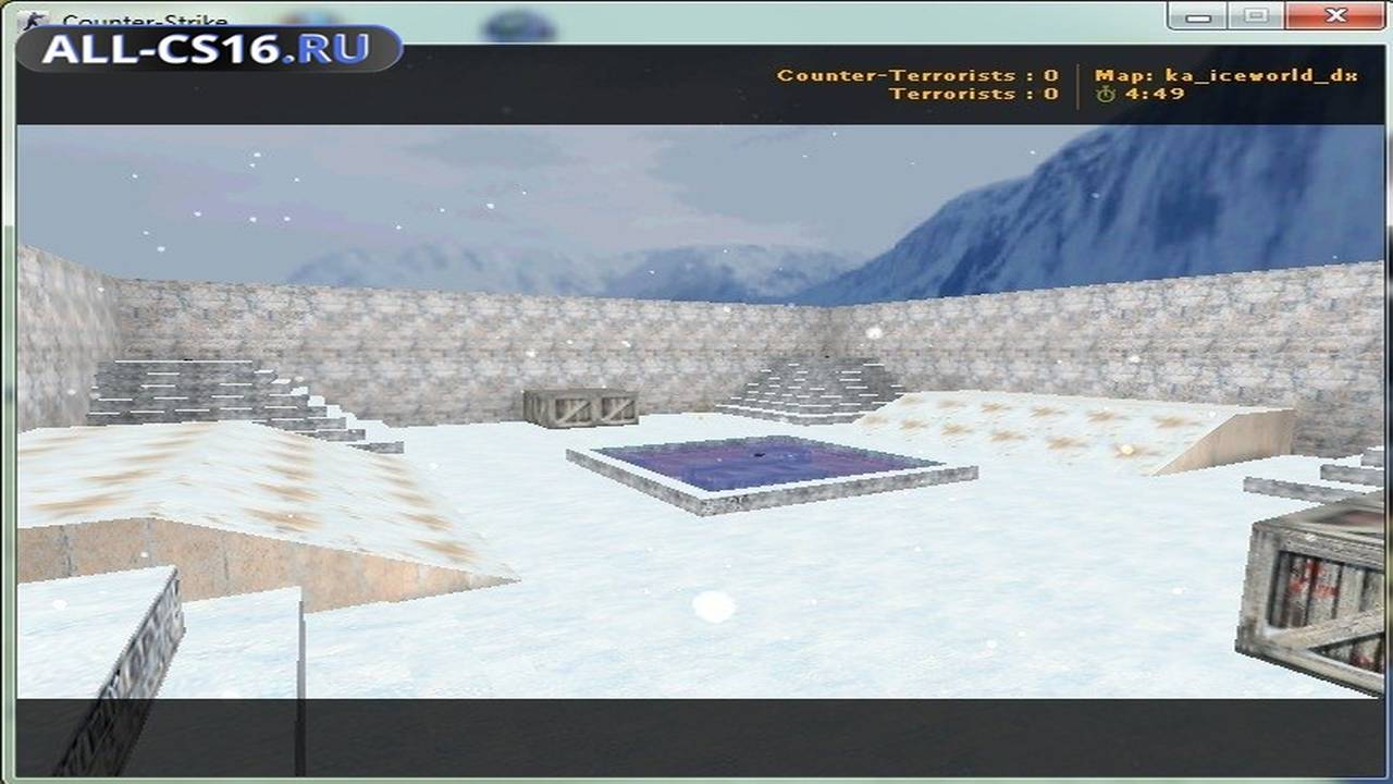 Карта «ka_iceworld_dx» для CS 1.6 для CS 1.6