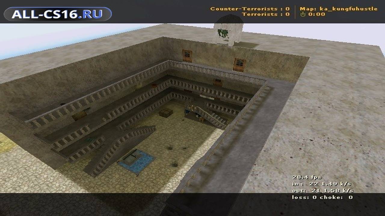 Карта «ka_kungfuhustle» для CS 1.6 для CS 1.6