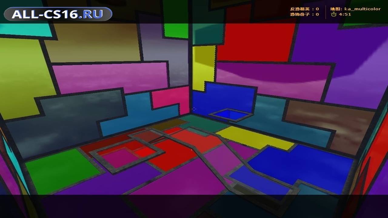 Карта «ka_multicolor» для CS 1.6 для CS 1.6