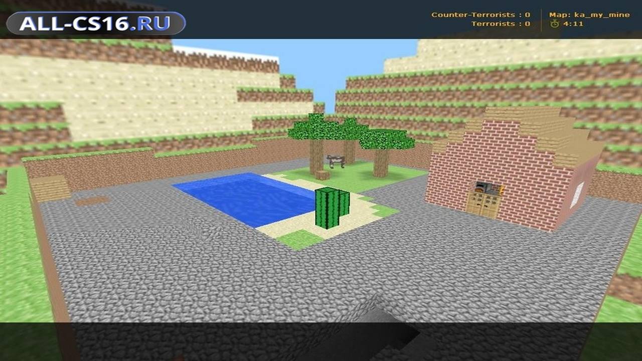 Карта «ka_my_mine» для CS 1.6 для CS 1.6
