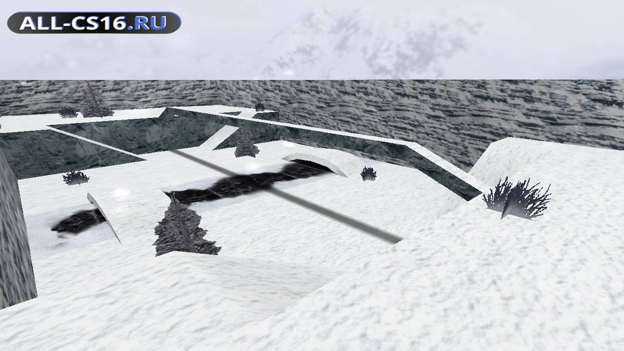 Карта «ka_snowland» для CS 1.6 для CS 1.6