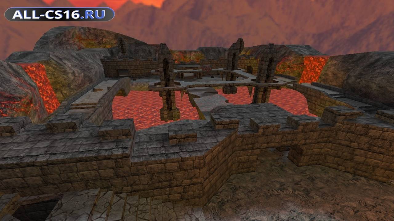 Карта «ka_spires_lava» для CS 1.6 для CS 1.6