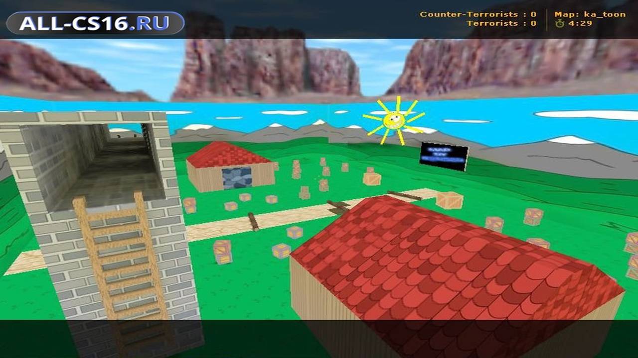 Карта «ka_toon» для CS 1.6 для CS 1.6
