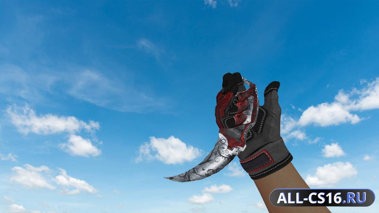 Модель оружия для CS 1.6 - Karambit ABSTR