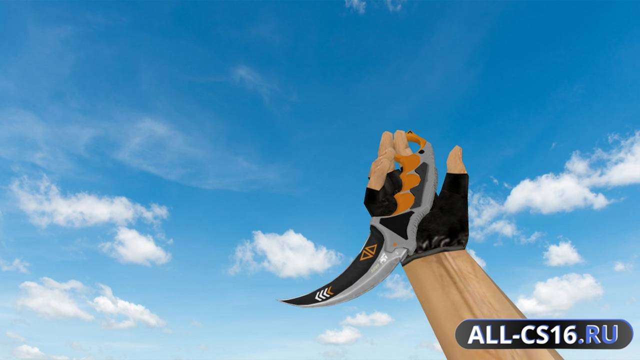 Модель оружия для CS 1.6 - Керамбит «Азимов