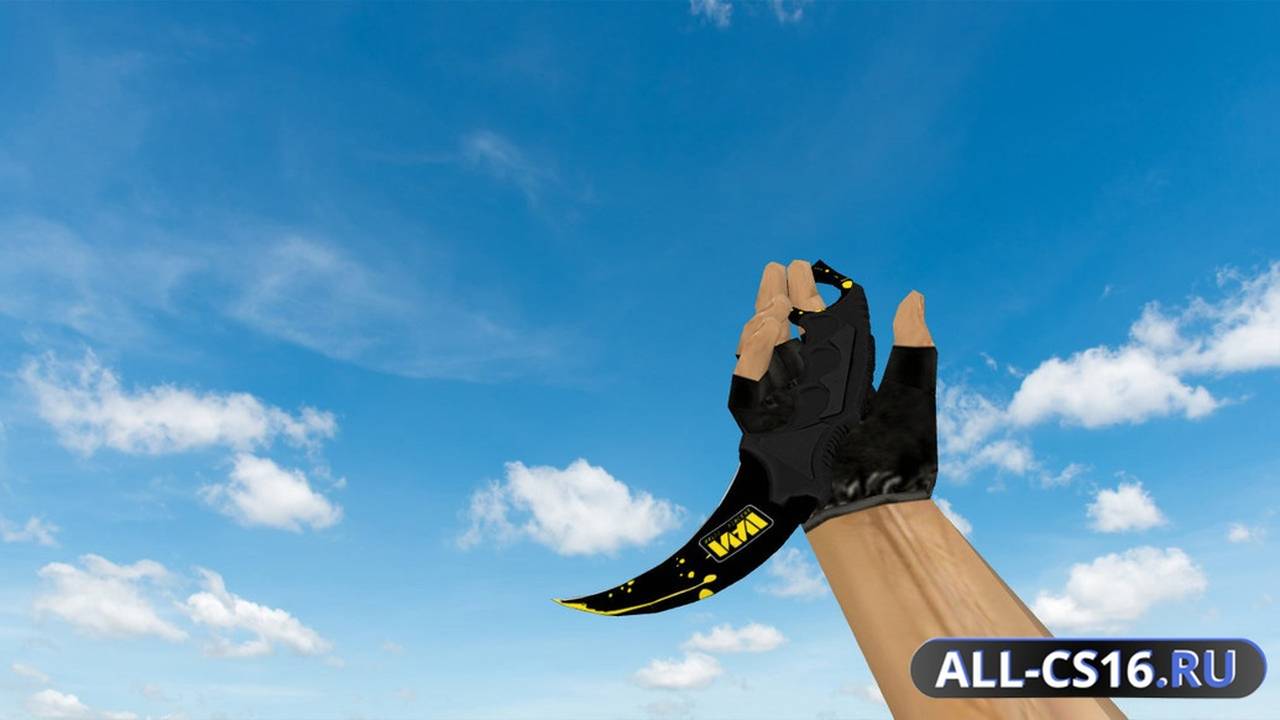 Модель оружия для CS 1.6 - Karambit Navi