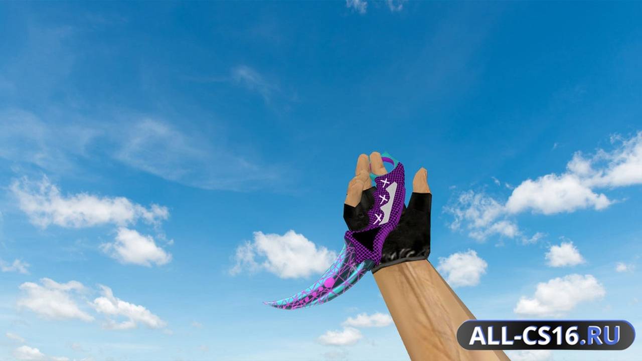 Модель оружия для CS 1.6 - Karambit Script Booster