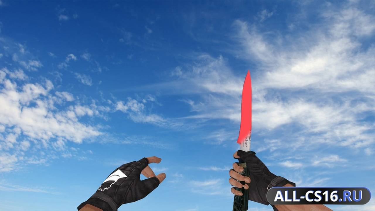 Модель оружия для CS 1.6 - Knife 1000 Degree