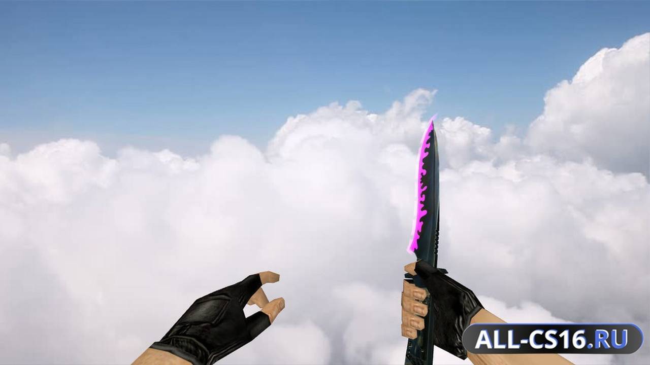 Модель оружия для CS 1.6 - Knife Neon Pink