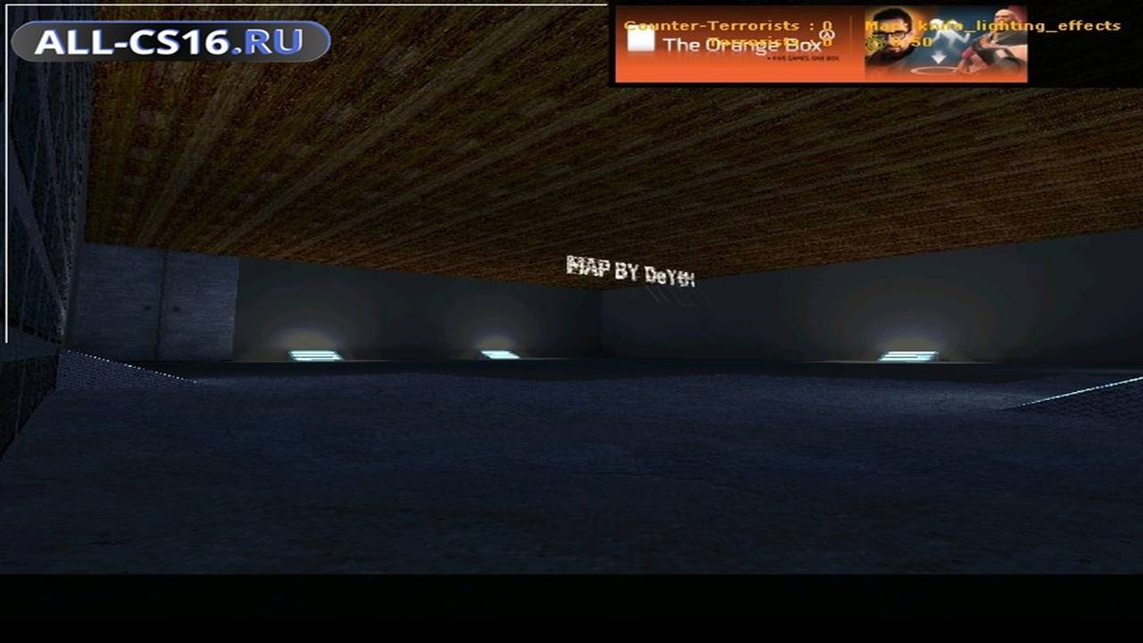 Карта «knife_lighting_effects» для CS 1.6 для CS 1.6
