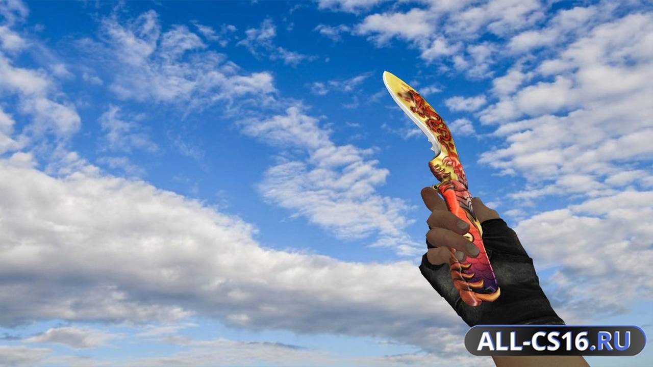 Модель оружия для CS 1.6 - Kukri Beast Knife