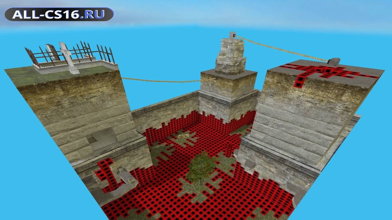 Карта «kz_abstract_plane» для CS 1.6 для CS 1.6