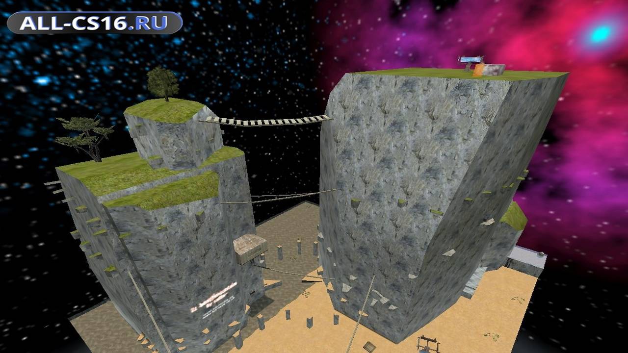 Карта «kz_beachmountain» для CS 1.6 для CS 1.6