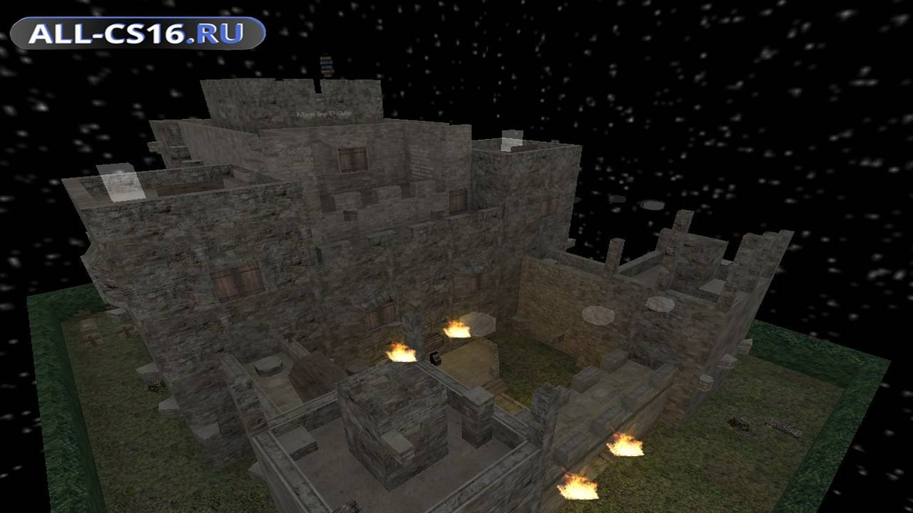 Карта «kz_cg_nightcastle» для CS 1.6 для CS 1.6