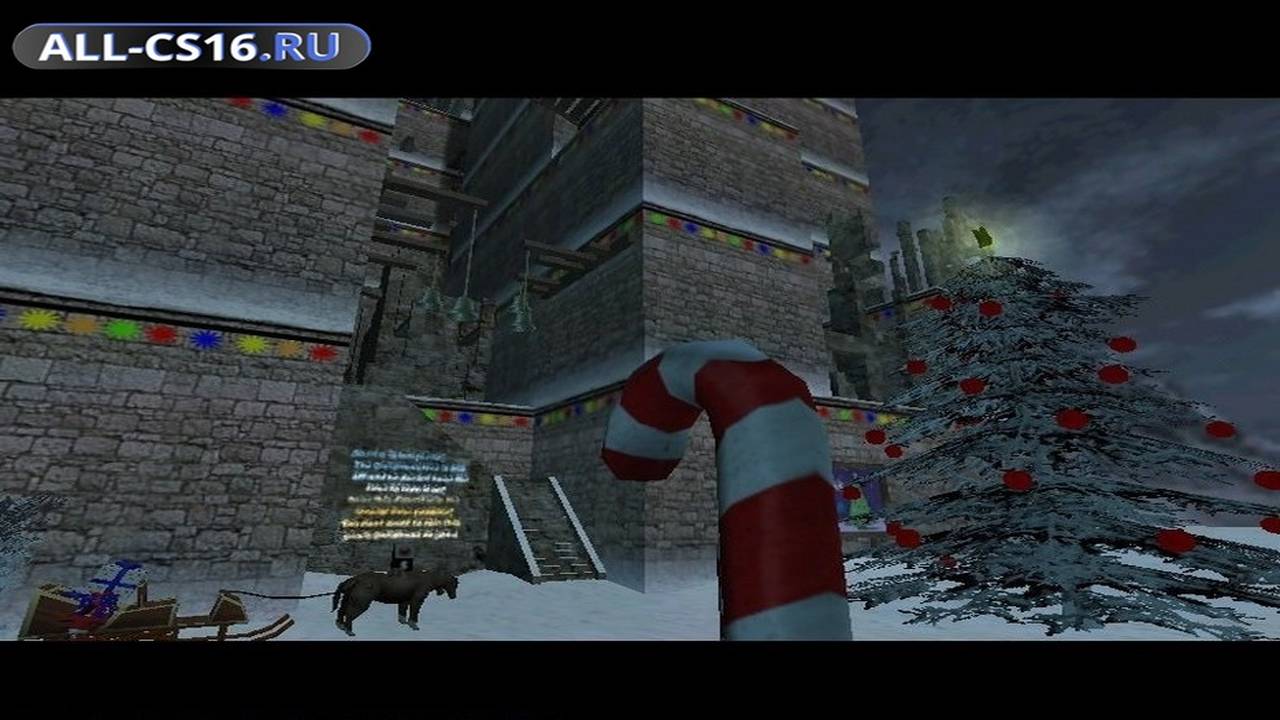 Карта «kz_christmas» для CS 1.6 для CS 1.6