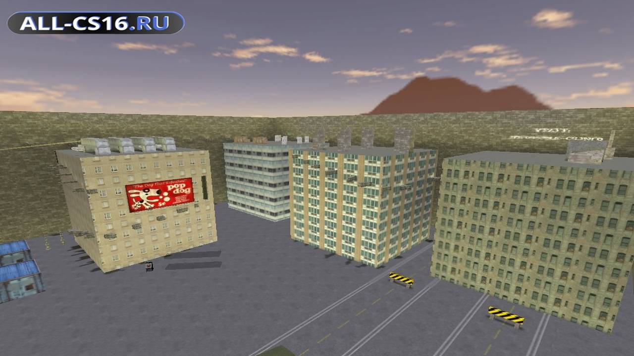 Карта «kz_city_v2» для CS 1.6 для CS 1.6