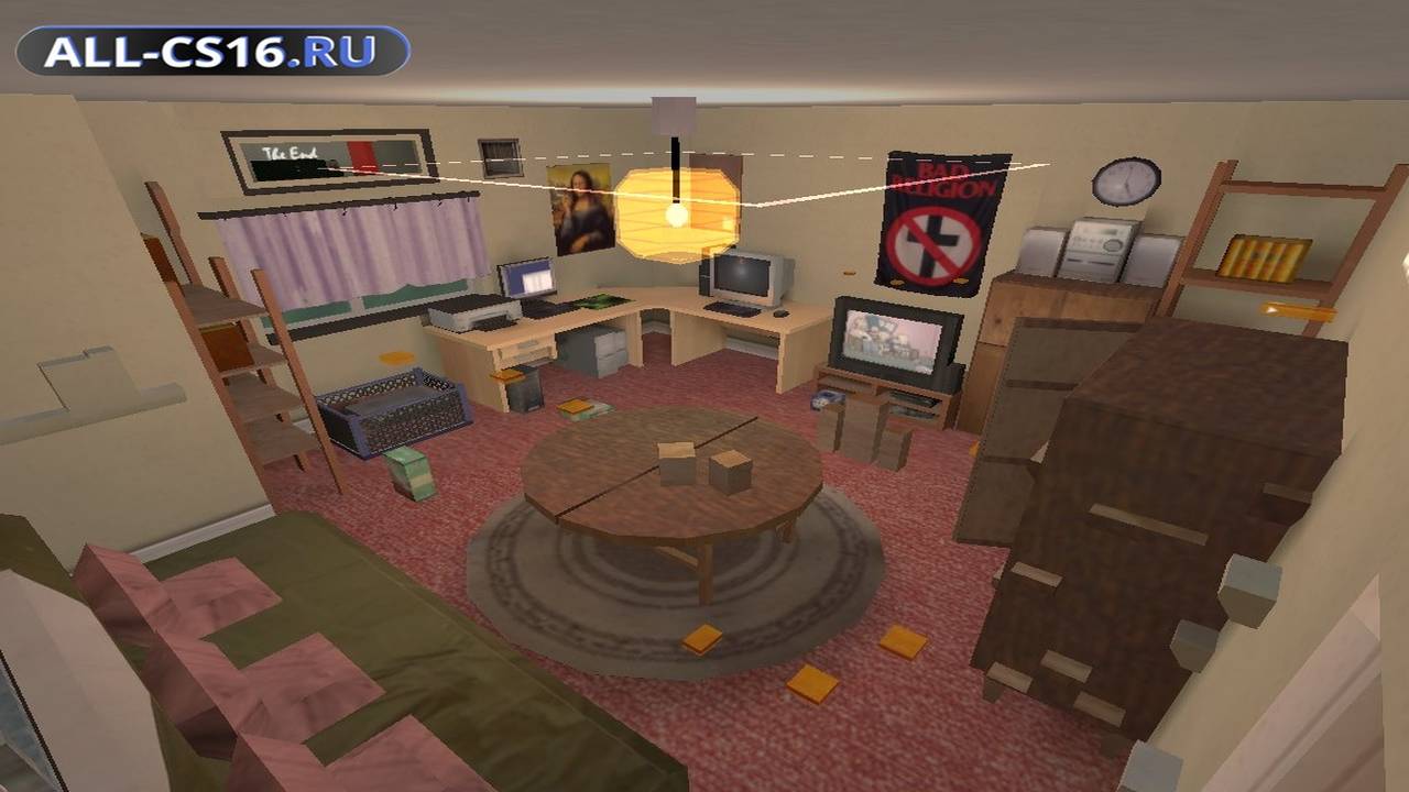 Карта «kz_dalai_rats» для CS 1.6 для CS 1.6