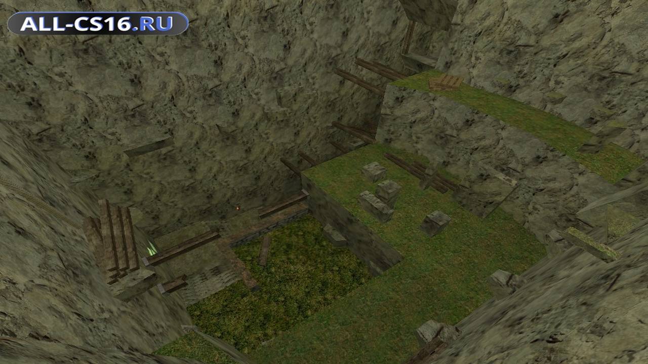 Карта «kz_darkmine» для CS 1.6 для CS 1.6