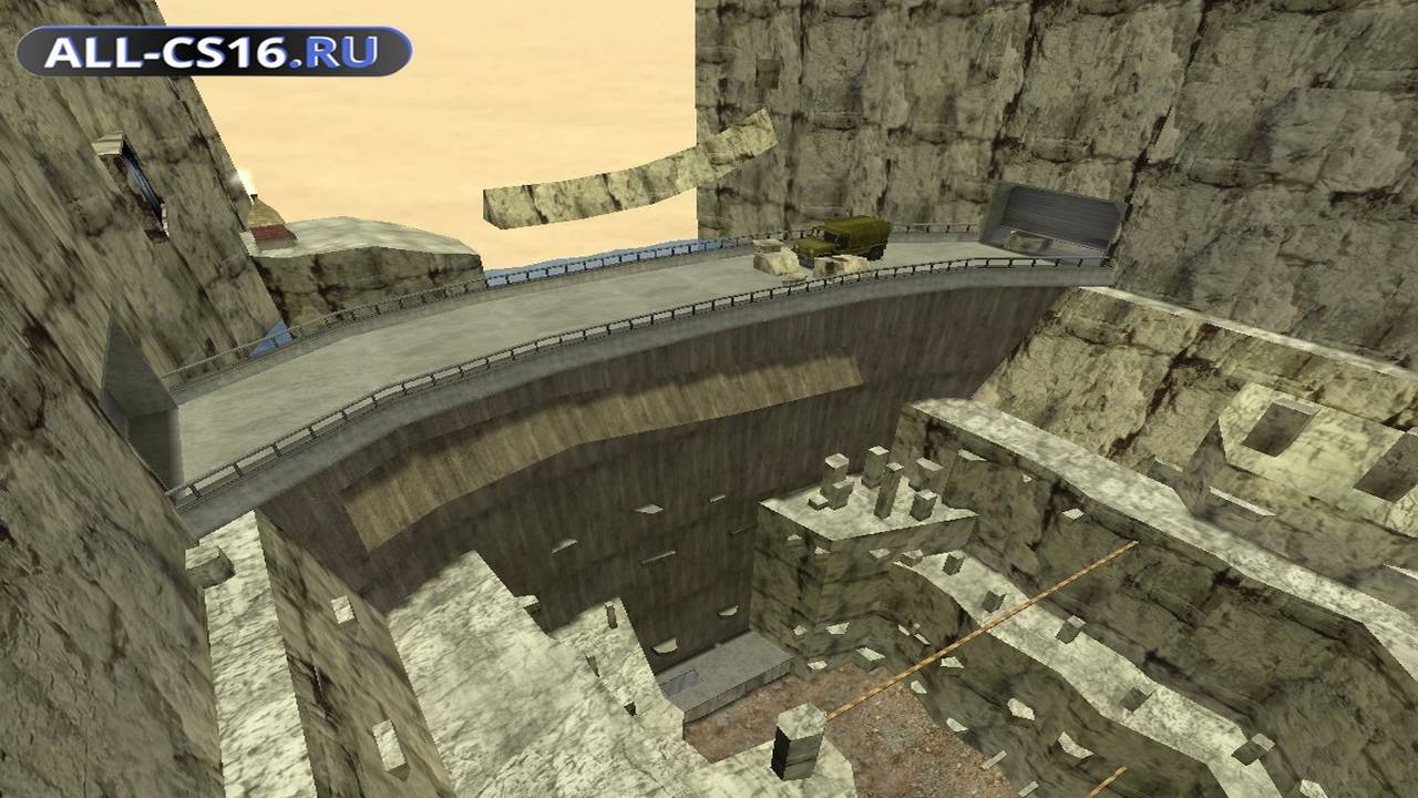 Карта «kz_ea_dam» для CS 1.6 для CS 1.6