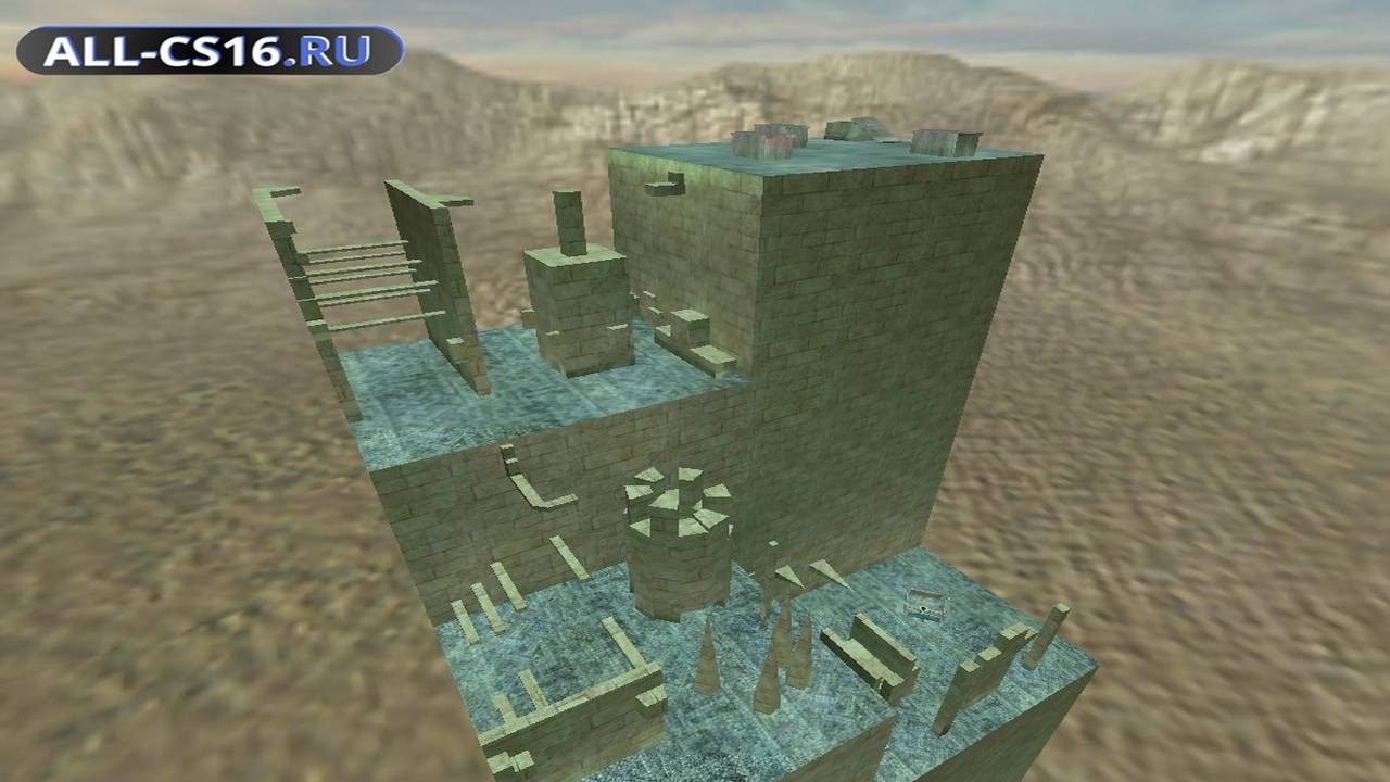 Карта «kz_ea_templeblocks» для CS 1.6 для CS 1.6