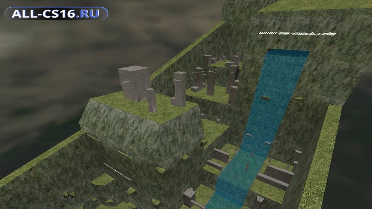 Карта «kz_ea_waterfall» для CS 1.6 для CS 1.6