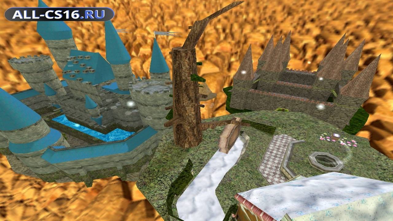 Карта «kz_fairy_island» для CS 1.6 для CS 1.6