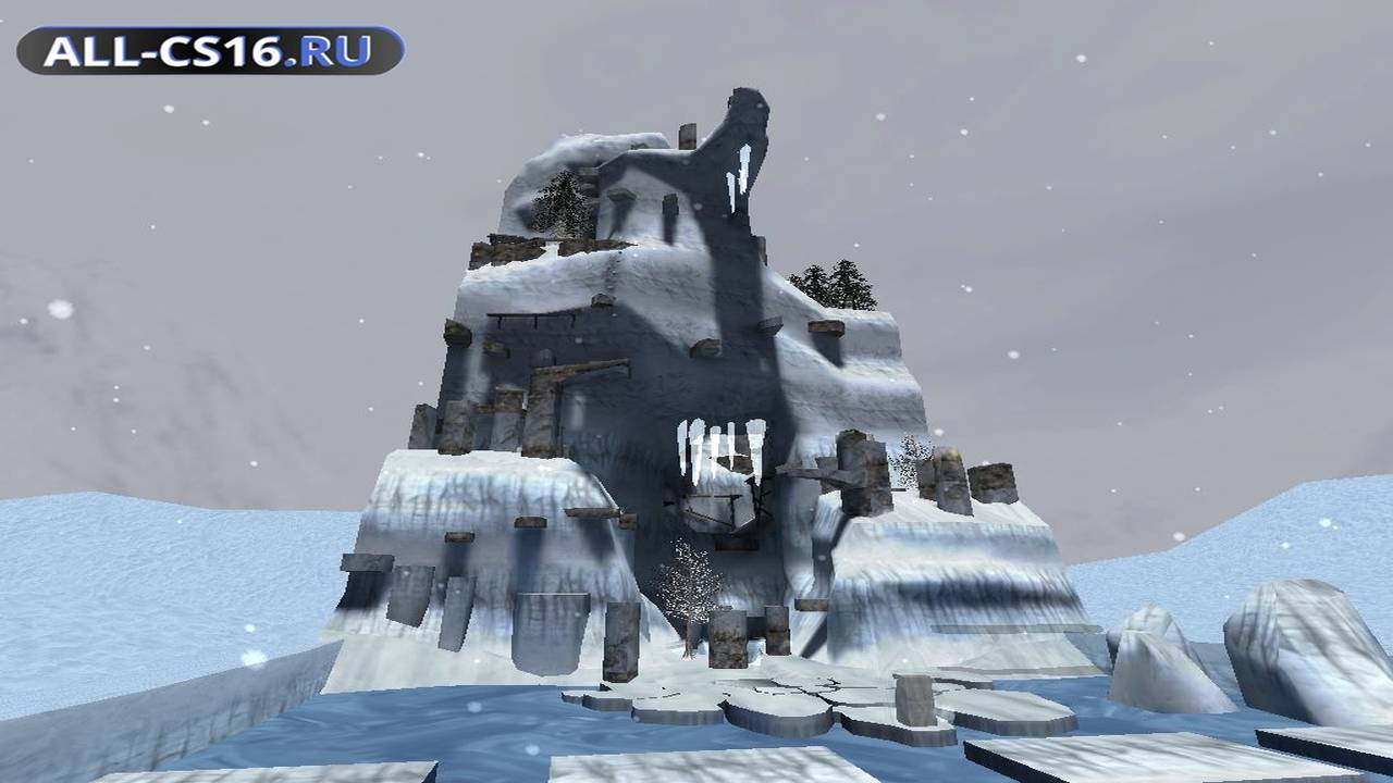 Карта «kz_frostbite» для CS 1.6 для CS 1.6