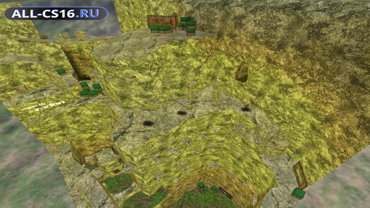 Карта «kz_goldwood» для CS 1.6 для CS 1.6