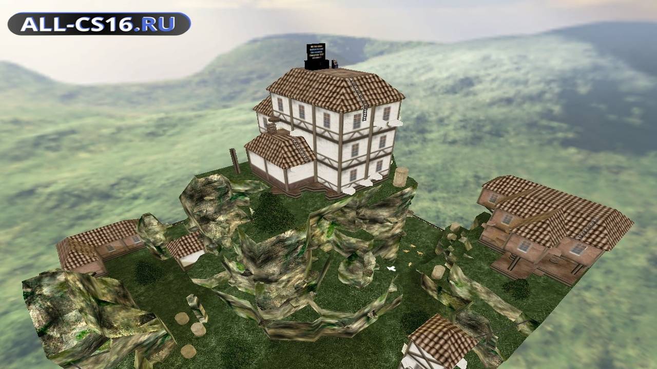 Карта «kz_highlands» для CS 1.6 для CS 1.6