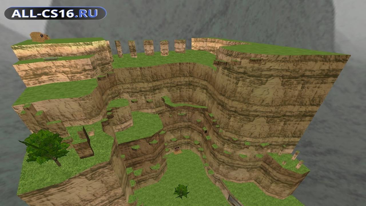 Карта «kz_j2s_summercliff_ez» для CS 1.6 для CS 1.6