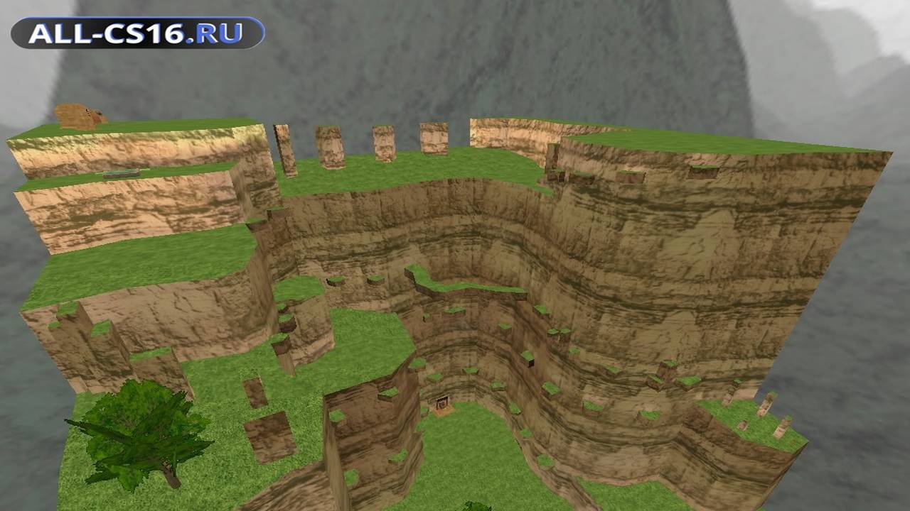 Карта «kz_j2s_summercliff_h» для CS 1.6 для CS 1.6