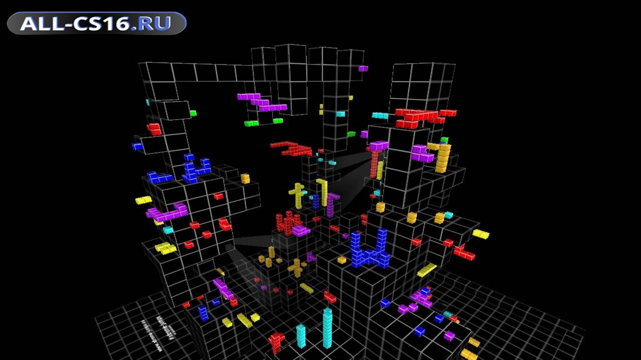 Карта «kz_j2s_tetris» для CS 1.6 для CS 1.6