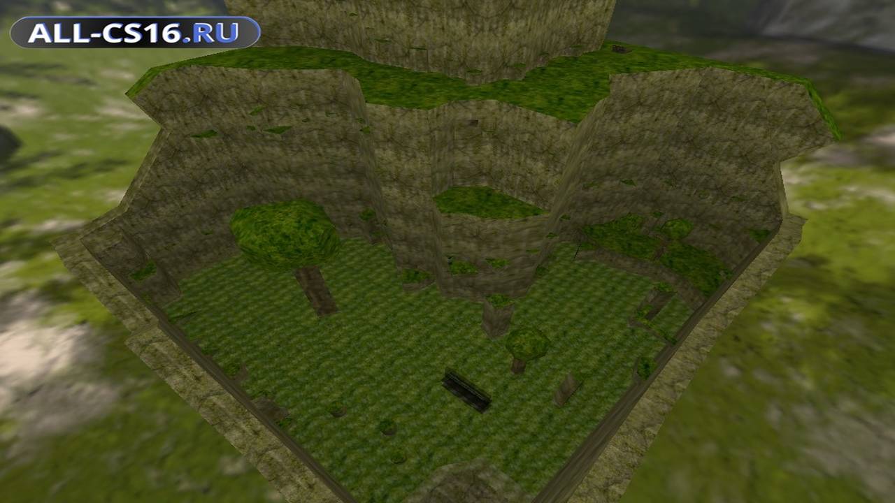 Карта «kz_junglemountain» для CS 1.6 для CS 1.6