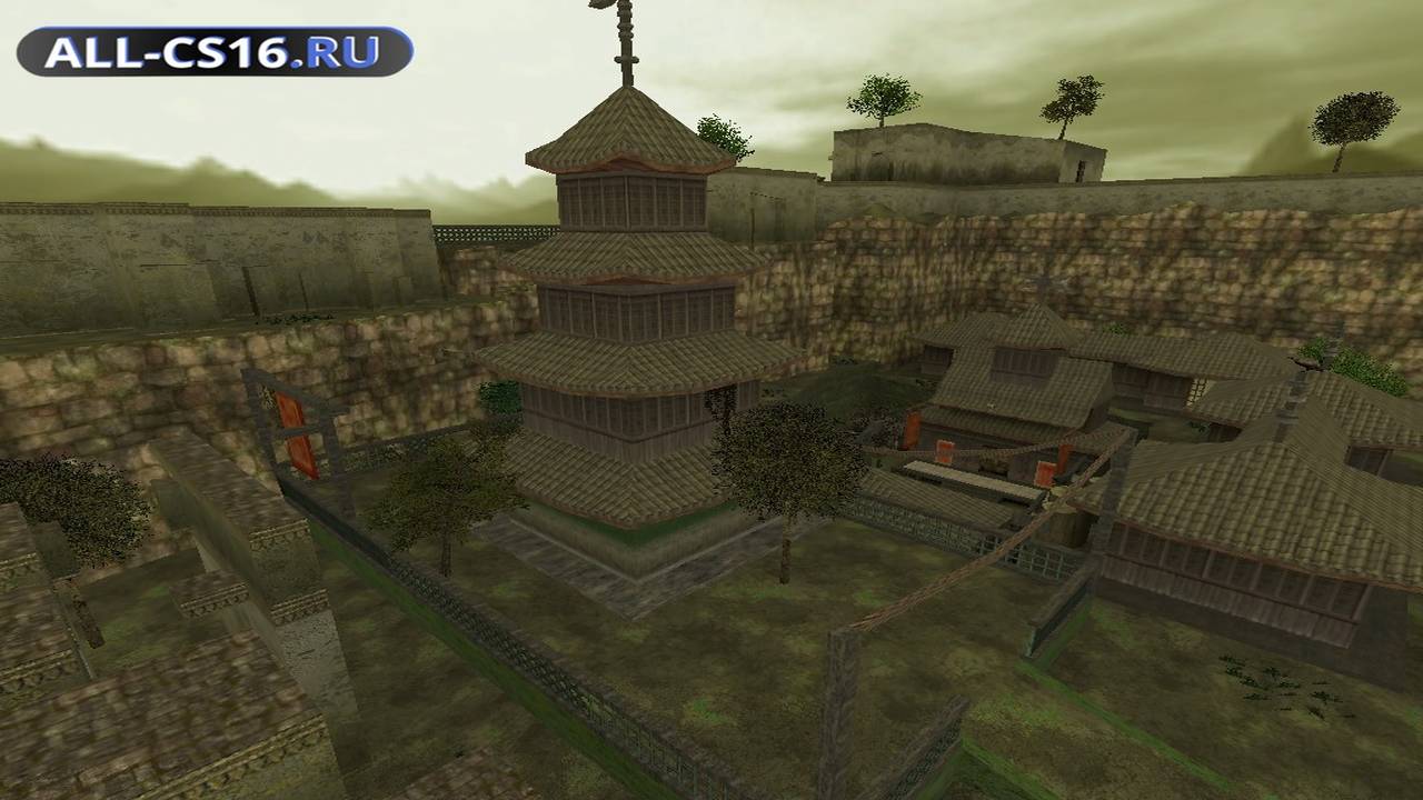 Карта «kz_kz-endo_yamatai» для CS 1.6 для CS 1.6