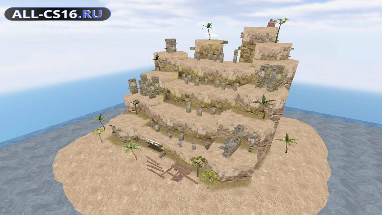 Карта «kz_kzdk_tropicisland» для CS 1.6 для CS 1.6