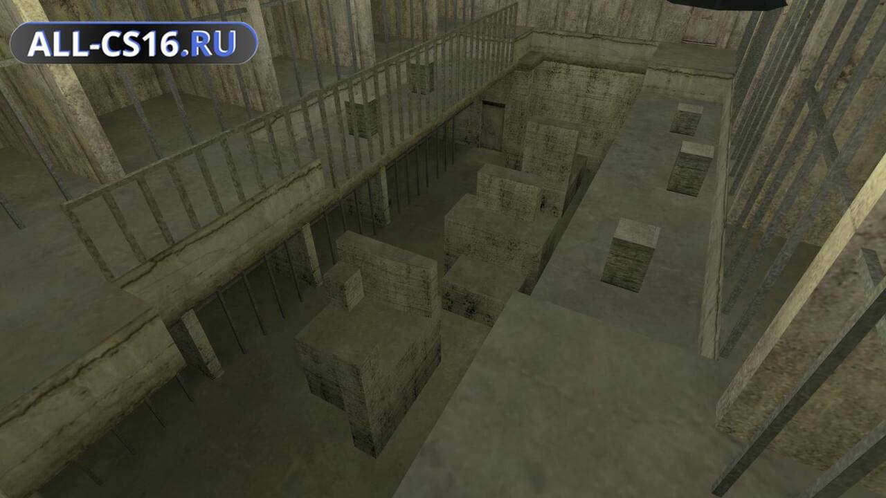Карта «kz_kzhu_jail» для CS 1.6 для CS 1.6