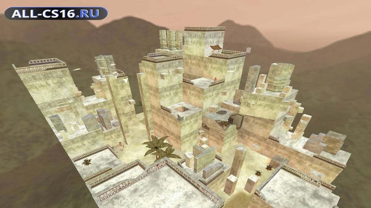 Карта «kz_kzsca_ancientblock» для CS 1.6 для CS 1.6