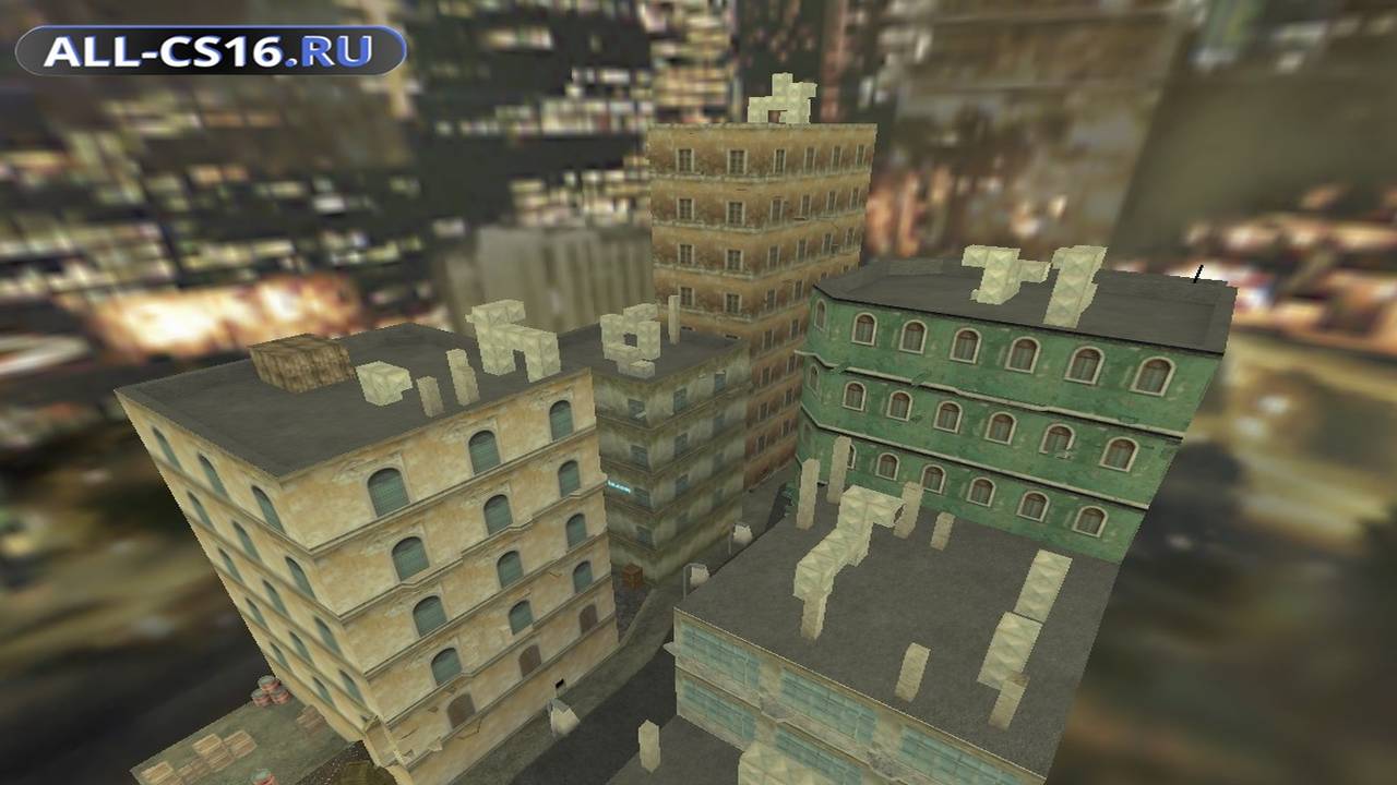 Карта «kz_kzsca_downtown» для CS 1.6 для CS 1.6