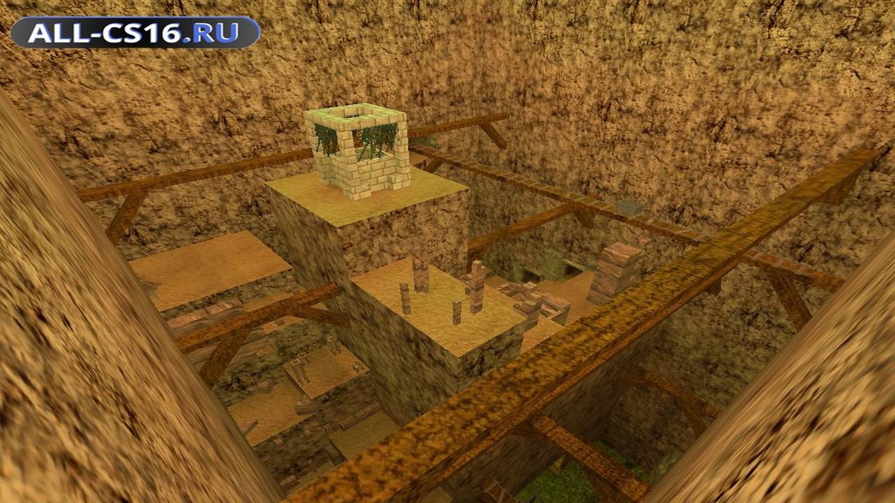 Карта «kz_kzsca_mineblock» для CS 1.6 для CS 1.6