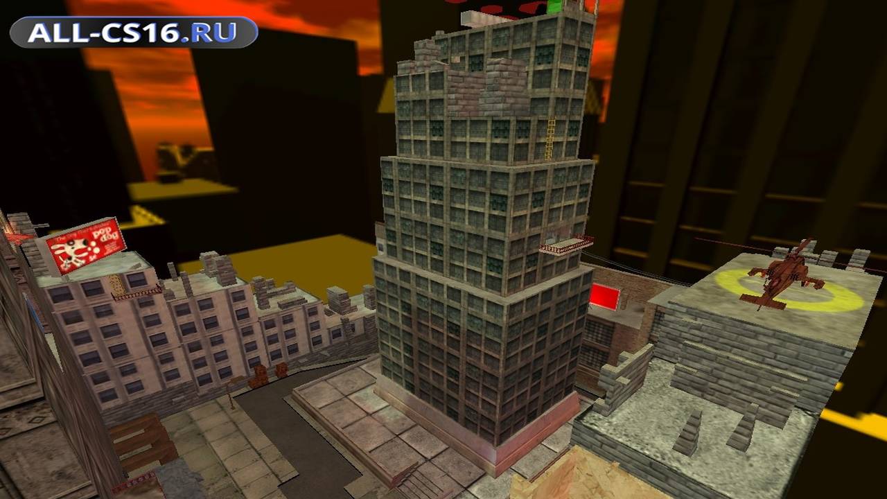 Карта «kz_kzus_crazytown» для CS 1.6 для CS 1.6