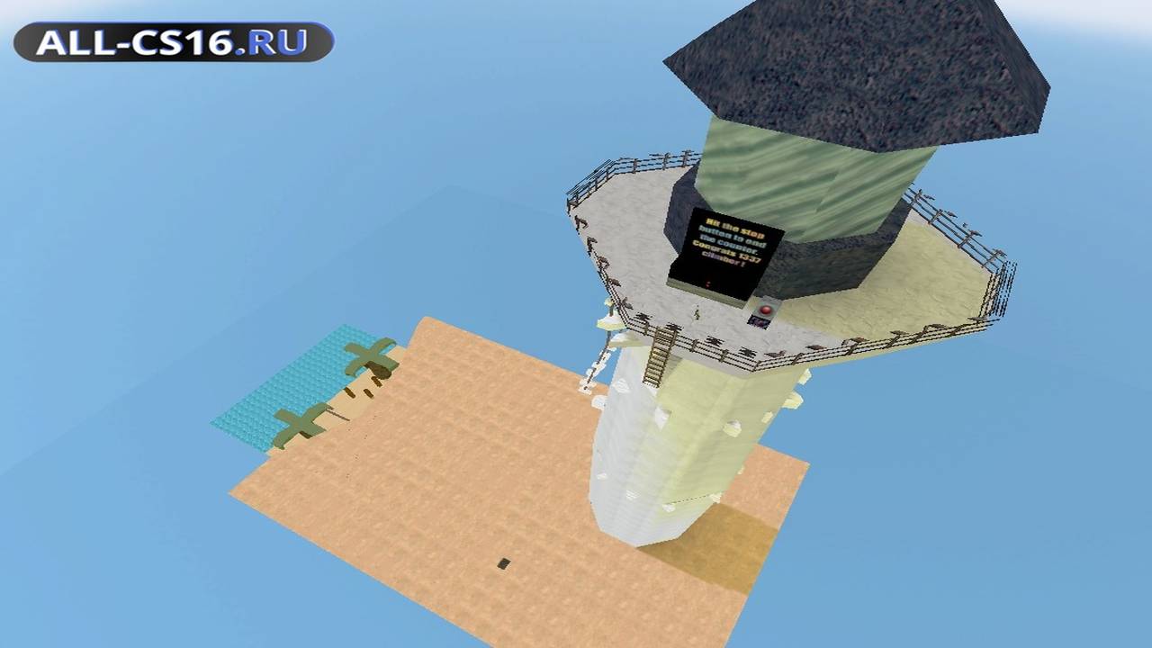 Карта «kz_lighthouse» для CS 1.6 для CS 1.6
