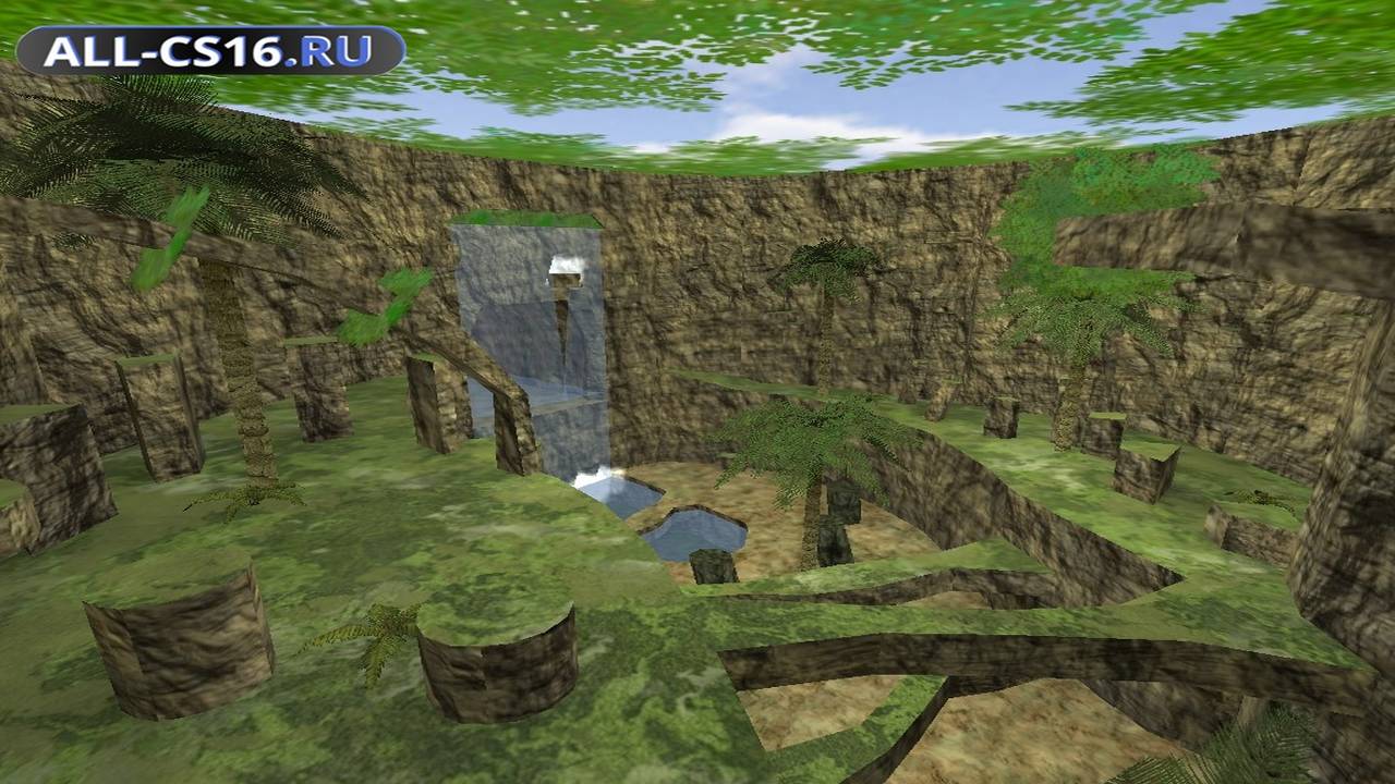 Карта «kz_lostworld» для CS 1.6 для CS 1.6