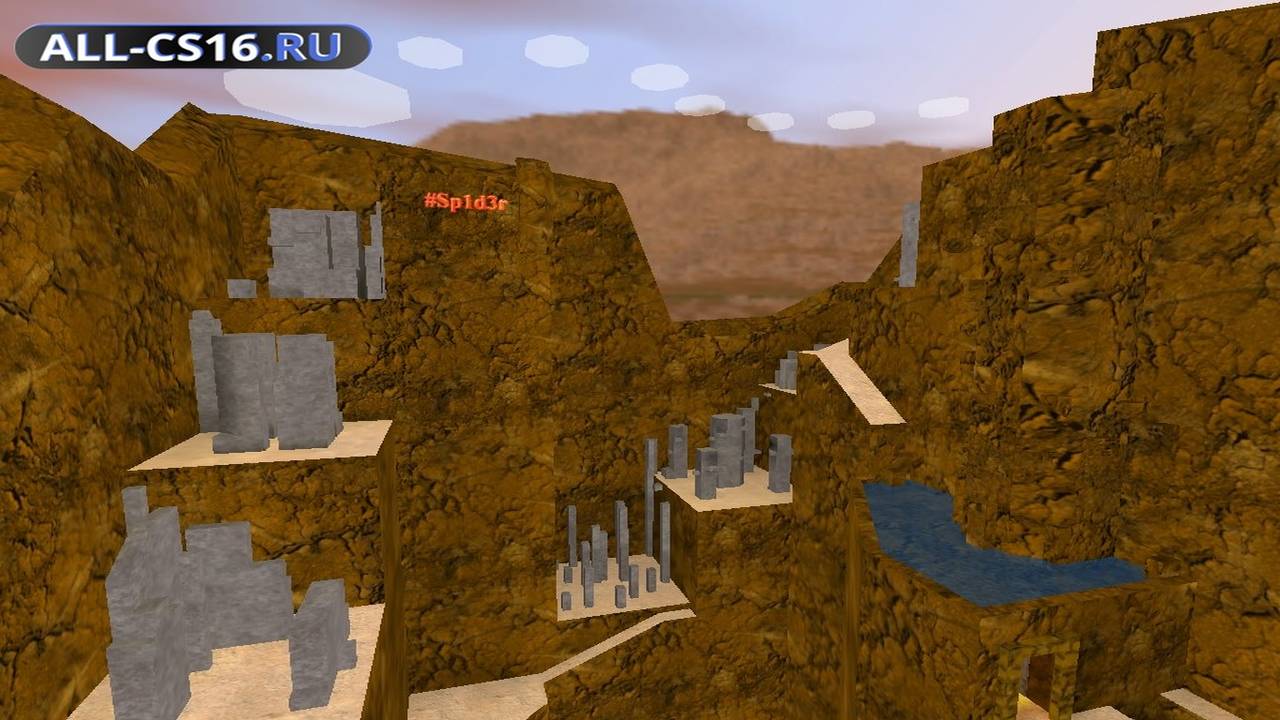 Карта «kz_man_redrock» для CS 1.6 для CS 1.6
